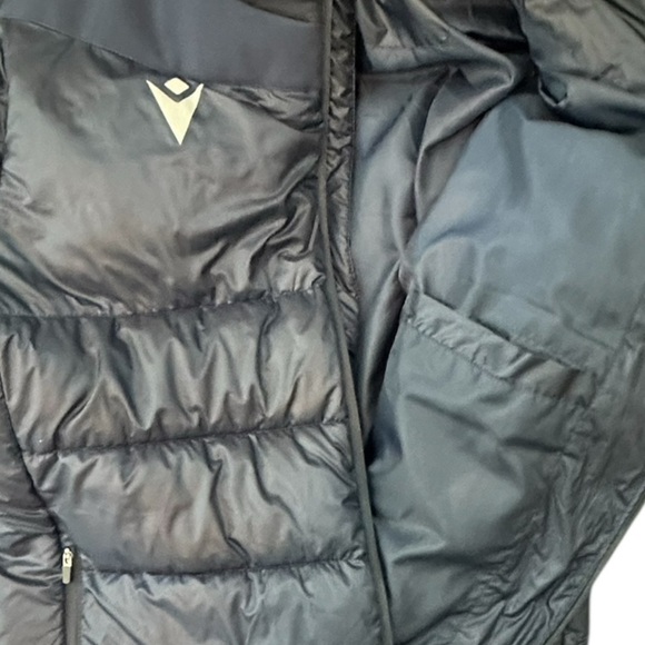 Macron Jacket Soccer Football Lightweight Winter - Size XXL - Picture 9 of 10
